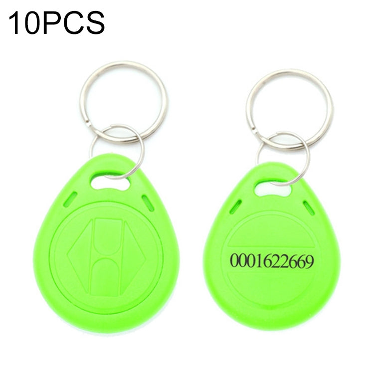 10 PCS 125KHz TK/EM4100 Proximity ID Card Chip Keychain Key Ring 10 PCS 125KHz TK/EM4100 Proximity ID Card Chip Keychain Key Ring